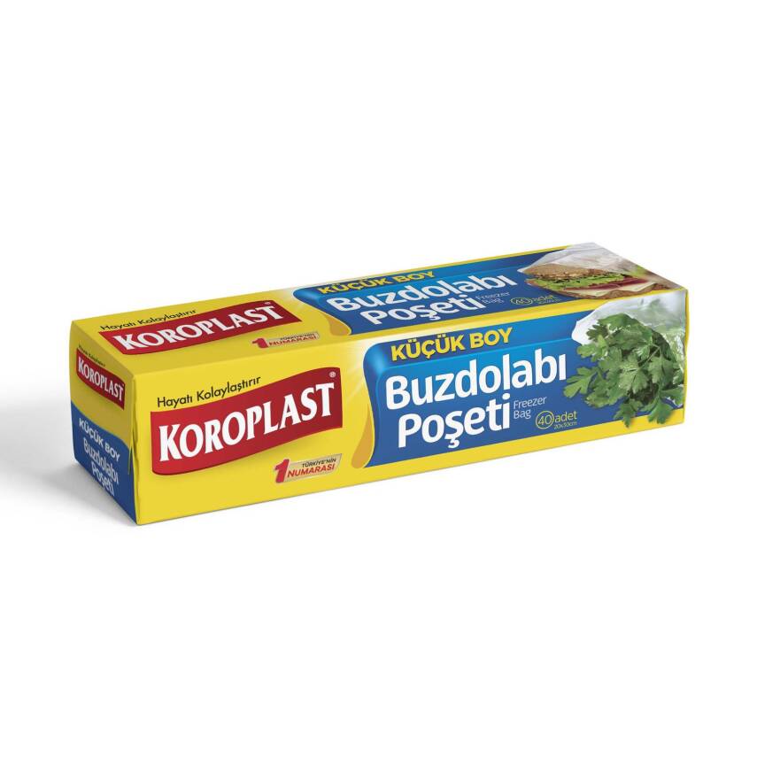 Koroplast Küçük Boy Buzdolabı Poşeti 40'lı - 1