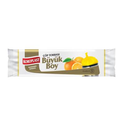 Koroplast Mandarin Çöp Torbası Büyük Boy 10'lu - Koroplast