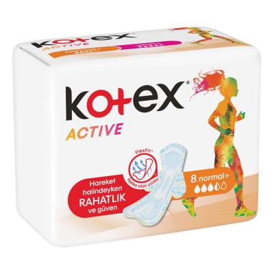 Kotex Active Tekli Normal 8'li - Kotex