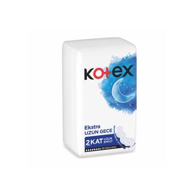 Kotex Extra Uzun Gece 9'lu - Kotex