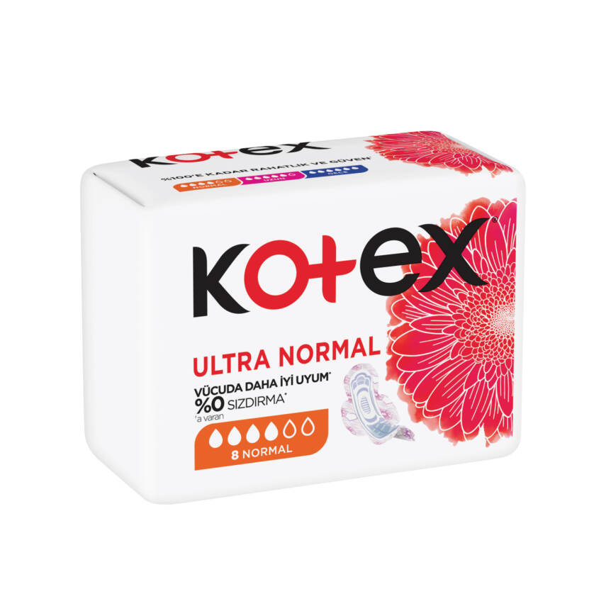Kotex Hijyenik Ped Normal 8'li - 1