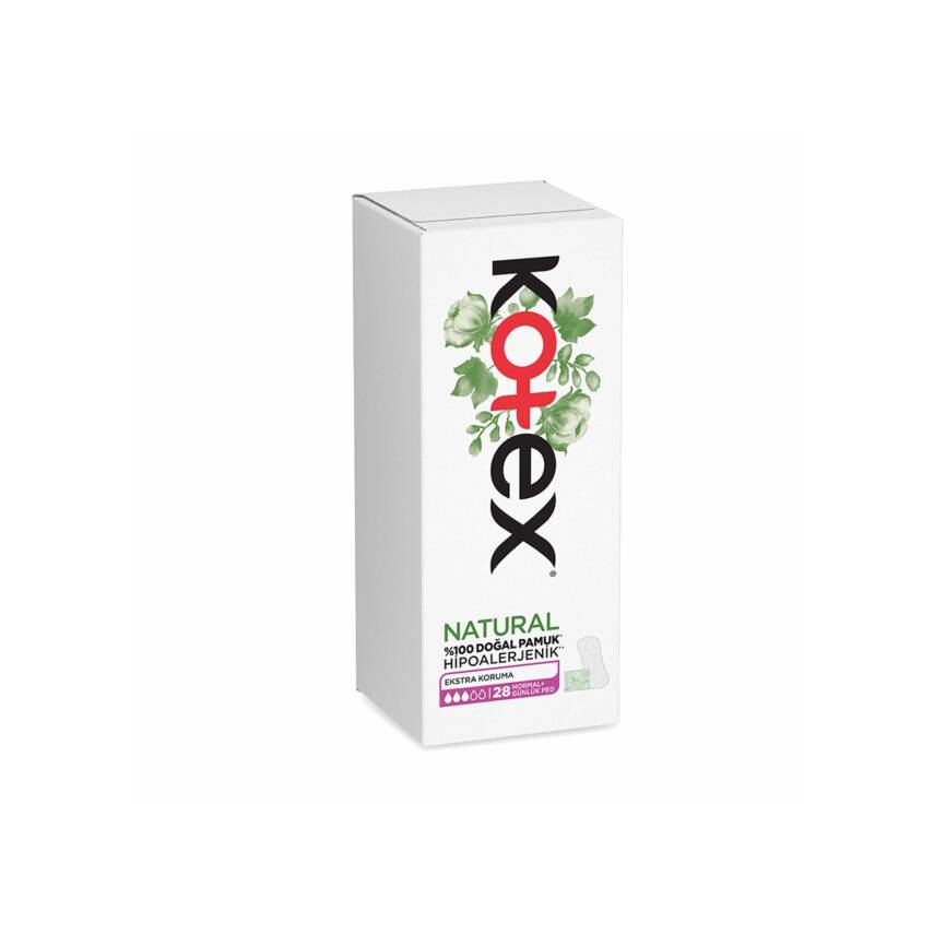 Kotex Natural Normal Günlük Ped 28'li - 1