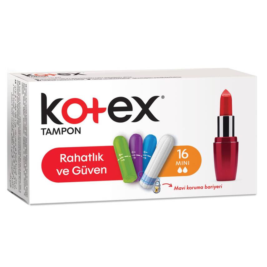 Kotex Tampon Mini 16 Ped - 1