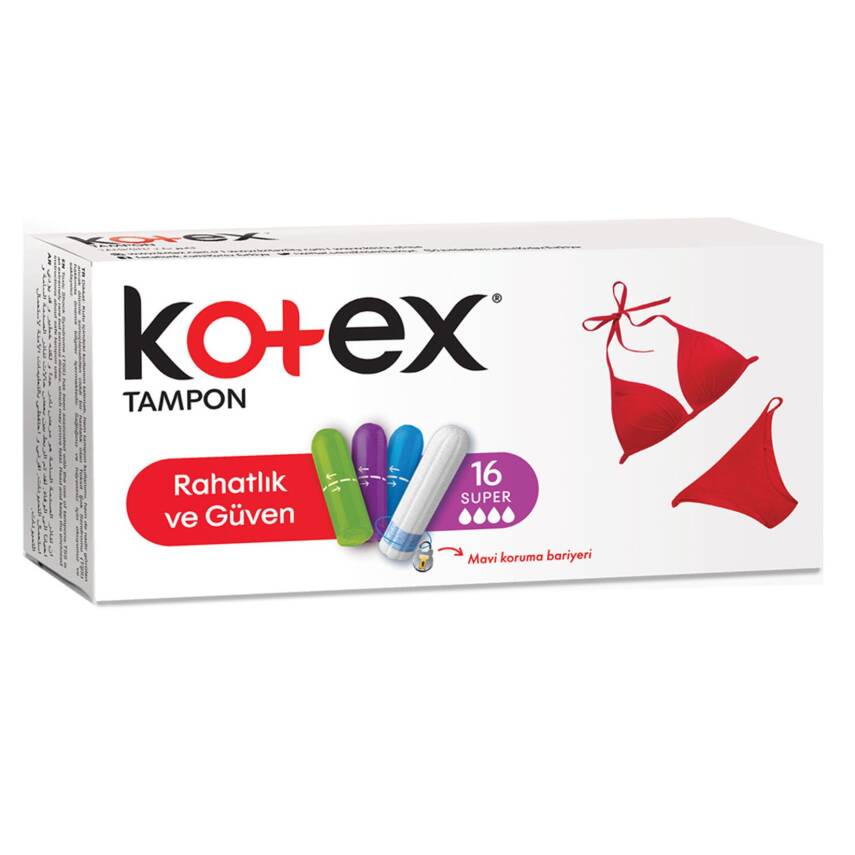 Kotex Tampon Super 16 Ped - 1