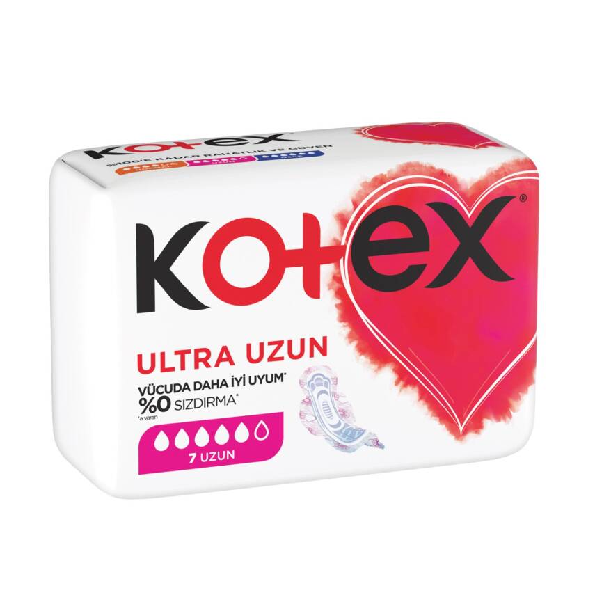 Kotex Ultra Hijyenik Ped Uzun 7 Ped - 1