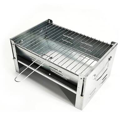 Közgrill Galvaniz Katlanır Mangal 27 x 40 Cm - Közgrill