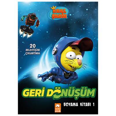 Kral Şakir Geri Dönüşüm Boyama Kitabı - Kral