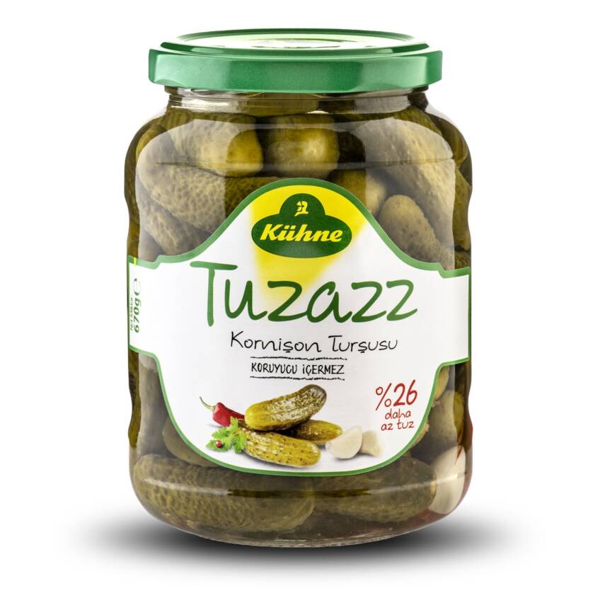 Kühne Az Tuzlu Kornişon Turşu 670 G - 1