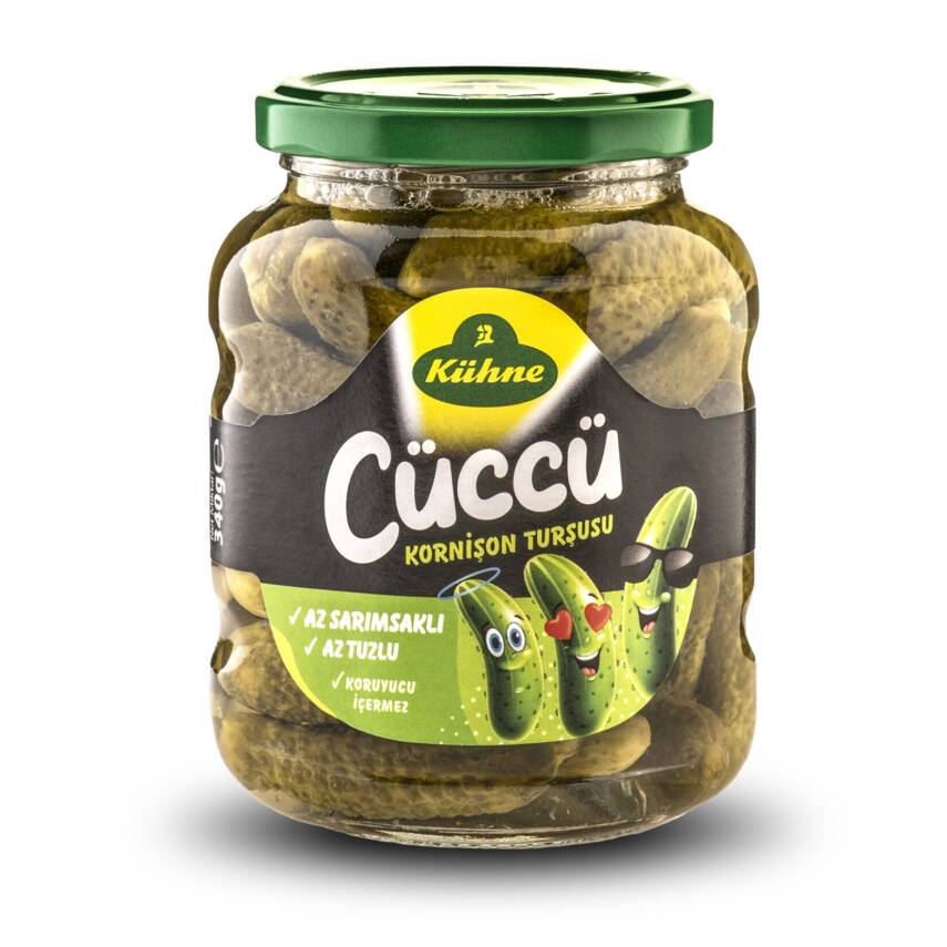 Kühne Cüccü Kornişon Turşusu 340 G - 1