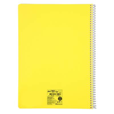 Kulinart Spiralli Pp Kapak Kareli Defter 160 Yaprak - Kulinart