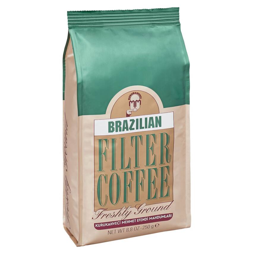 Kurukahveci Mehmet Efendi Brazilian Filtre Kahve 250 G - 1