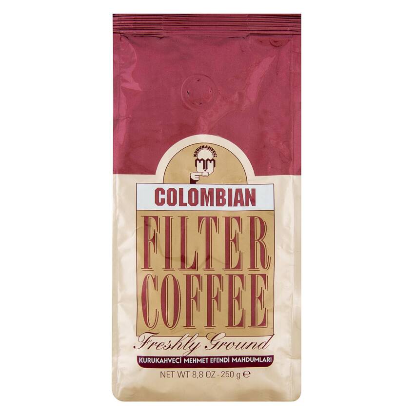 Kurukahveci Mehmet Efendi Colombian Filtre Kahve 250 G - 1