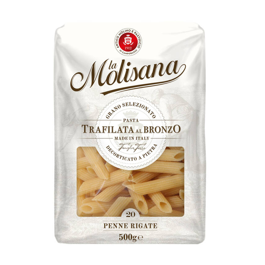 La Molisana Penne N20 Sade Kesme Makarna 500 G - 1