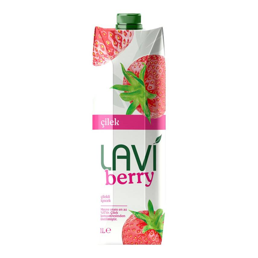 Lavi Berry Çilek Meyveli İçecek 1 L - 1