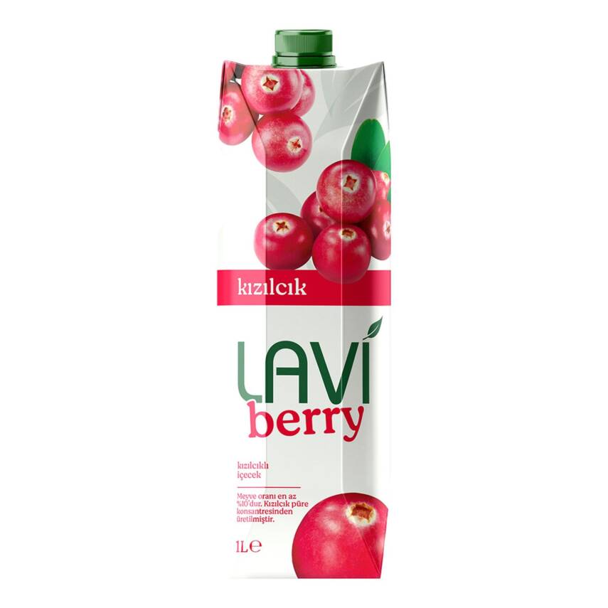 Lavi-Berry Kızılcık Meyveli İçecek 1 L - 1