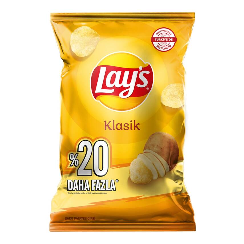 Lay's Klasik Patates Cipsi Parti Boy 160 G - 1