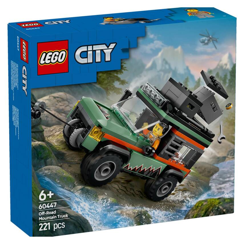 Lego 60447 City 4x4 Arazi Dağ Arabası Macera Oyunu - 1