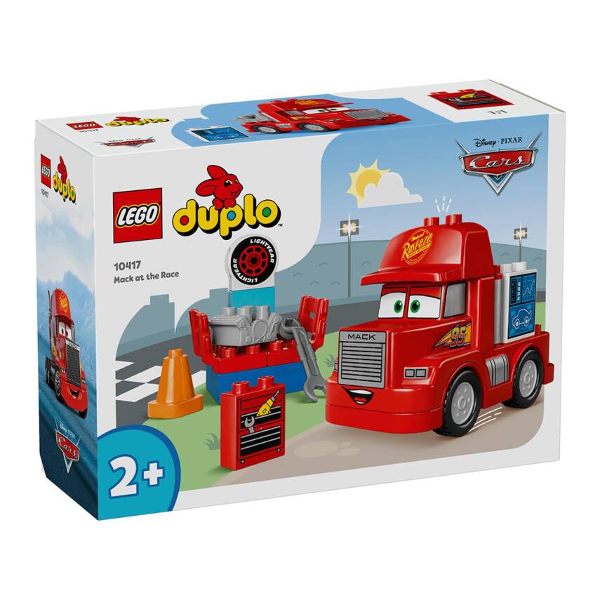 Lego Duplo 10417 Mack Yarışta 2+ Yaş 14 Parça - 1