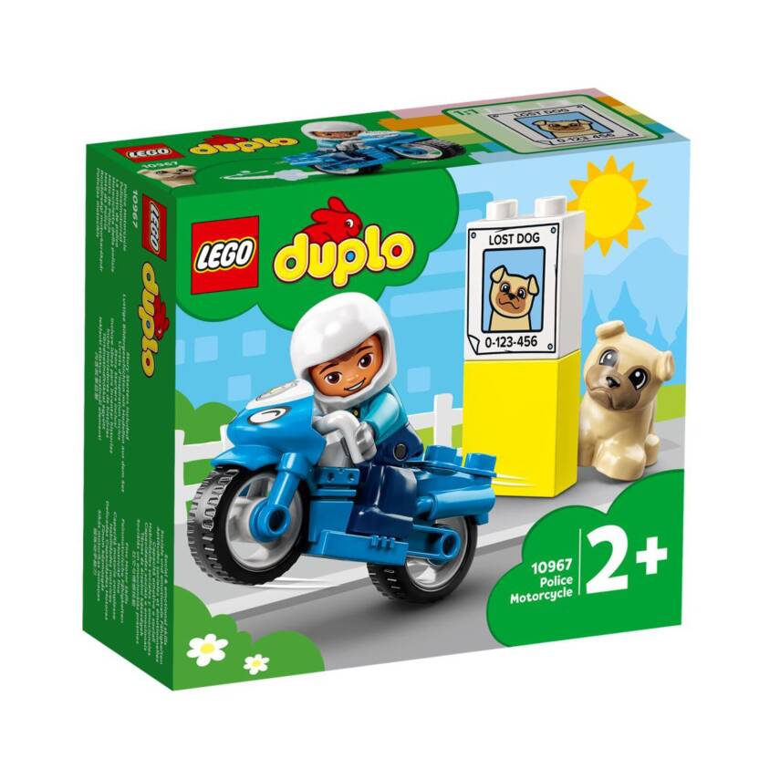 Lego Duplo 10967 Polis Motosikleti - 1