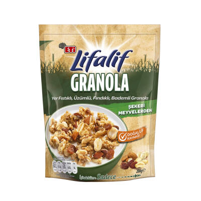 Lifalif Granola Kuruyemişli 200 G - Lifalif