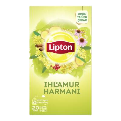Lipton Bardak Poşet Bitki Çayı Ihlamur 20'li - Lipton