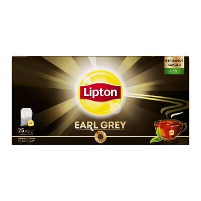 Lipton Bardak Poşet Çay Earl Grey 25'li 50 G - Lipton