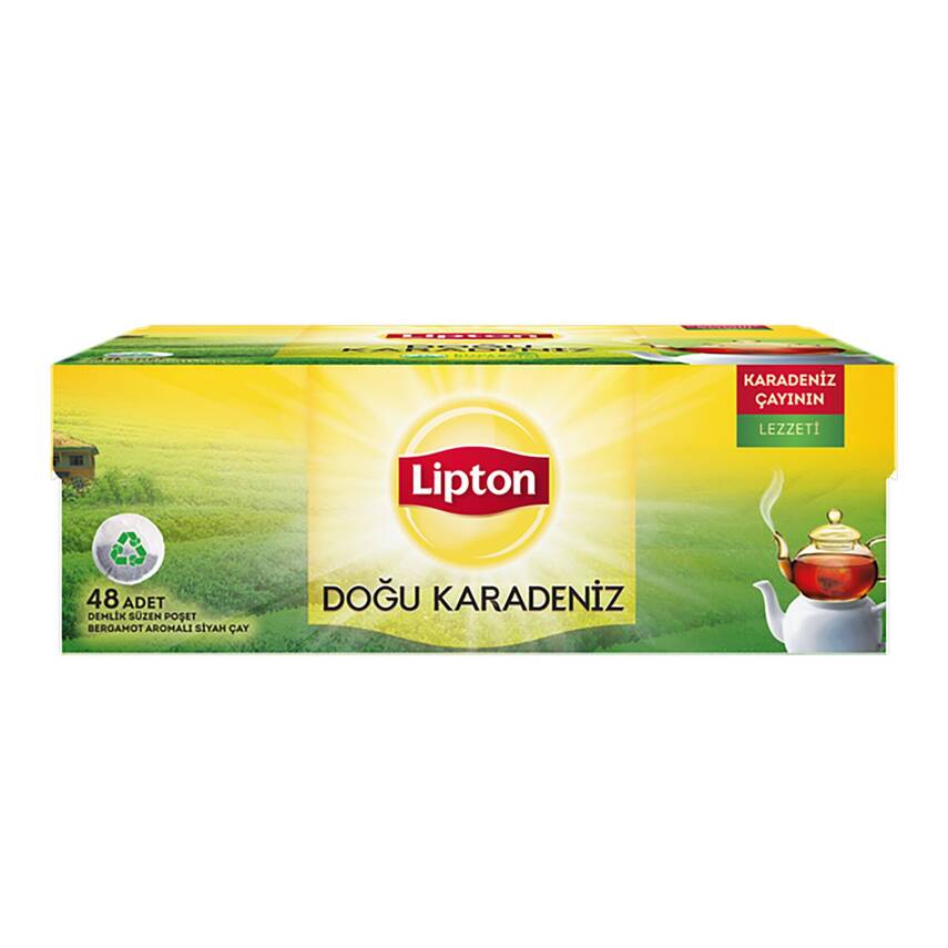 Lipton Doğu Karadeniz Demlik Poşet Çay 48'li 153 G - 1