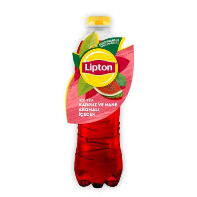 Lipton Ice Tea Karpuz ve Nane Aromalı Soğuk Çay Pet 1 L - Lipton