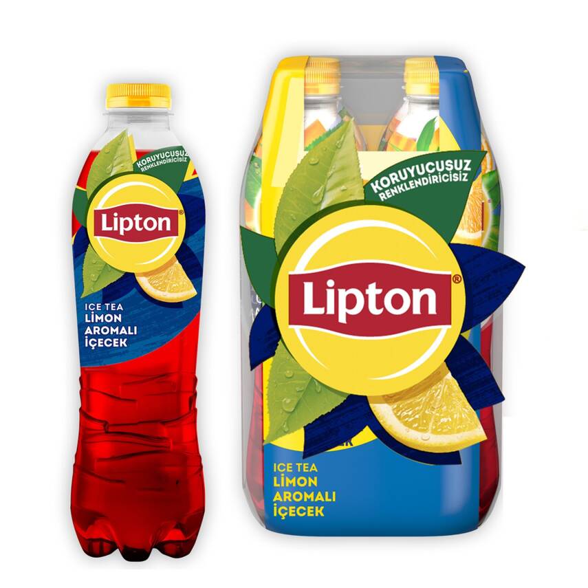 Lipton Ice Tea Limon 4 x 1 L - 1