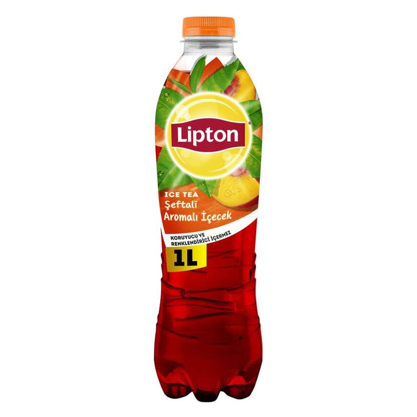 Lipton Ice Tea Şeftali Aromalı Soğuk Çay Pet 1 L - 1