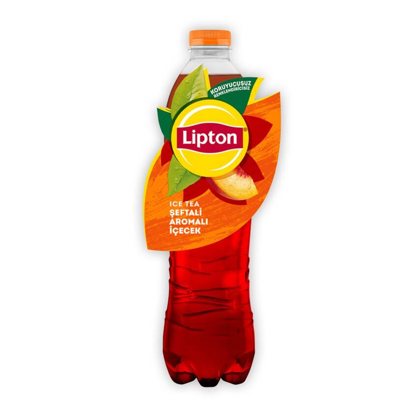 Lipton Ice Tea Şeftali Aromalı Soğuk Çay Pet 1,5 L - 1