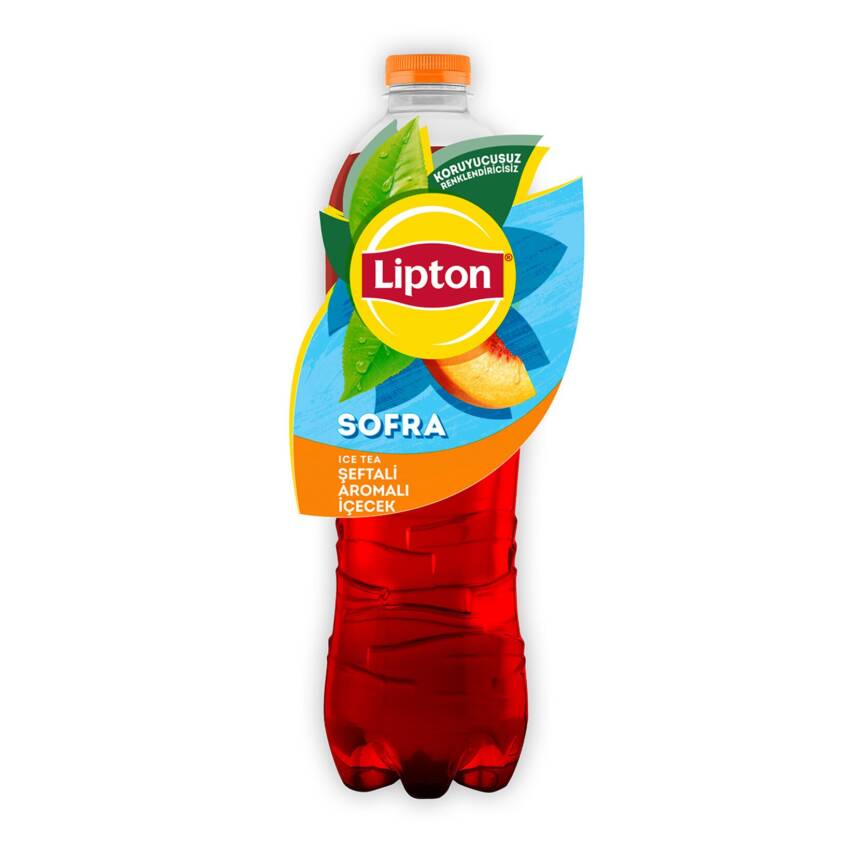 Lipton Ice Tea Sofra Şeftali Aromalı Soğuk Çay Pet 2 L - 1