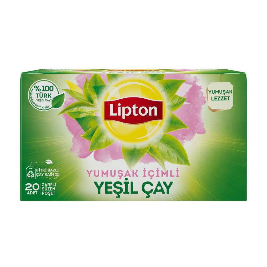 Lipton Yeşil Çay Yumuşak İçimli 20'li 20 G - 1