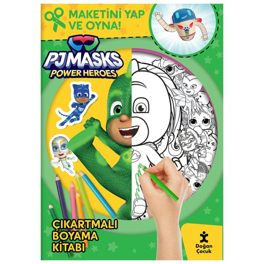 Lisanslı Çıkartmalı Boyama Kitabı - 1