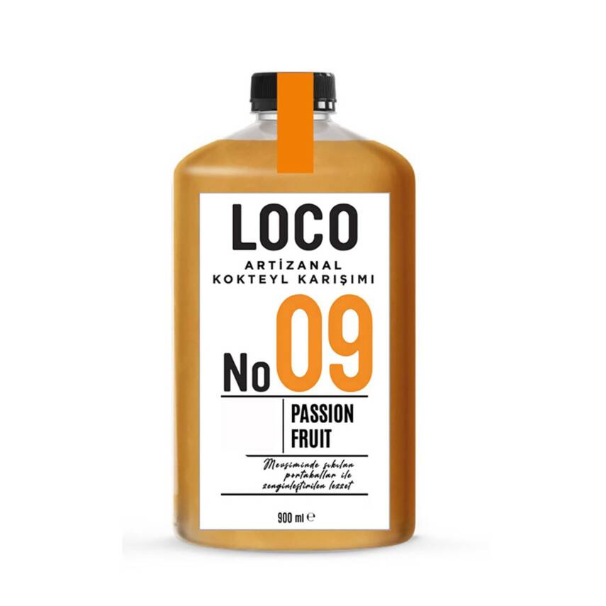 Loco No:09 Passion Fruit 900 Ml - 1