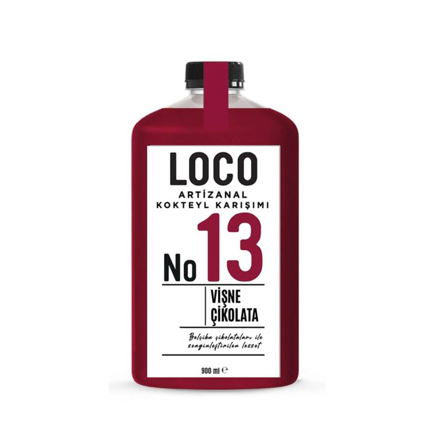 Loco No:13 Vişne Çikolata 900 Ml - 1