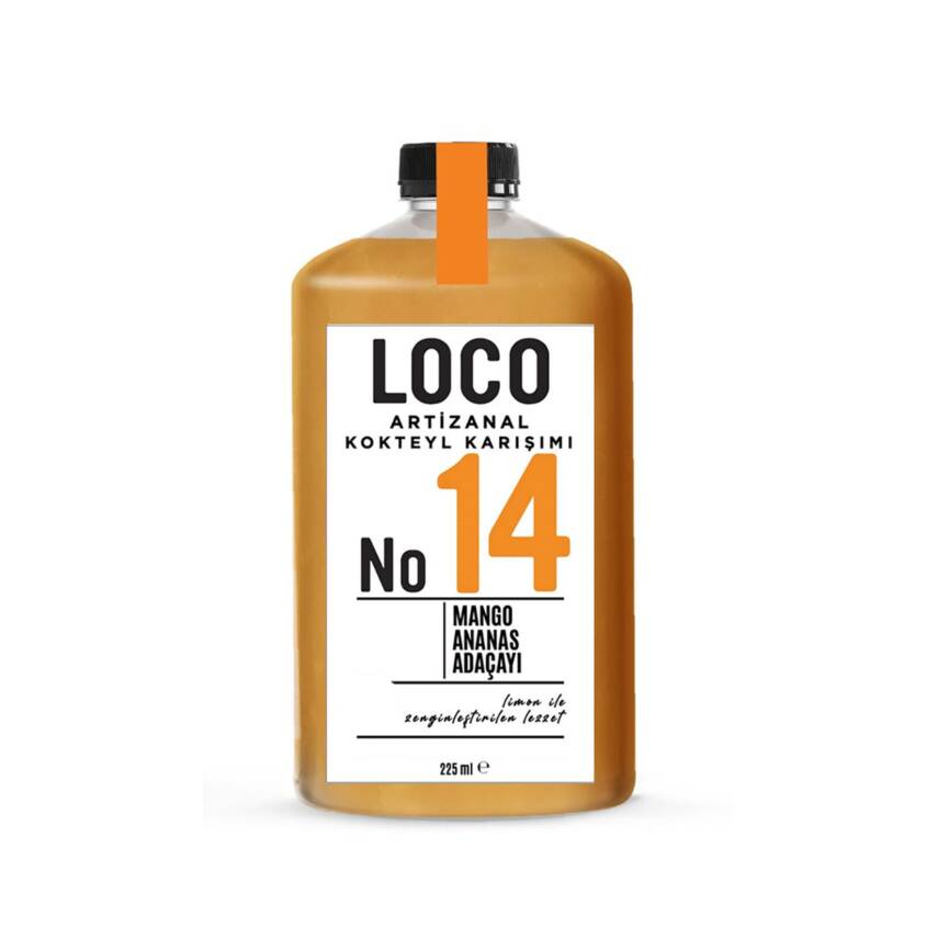 Loco No:14 Mango Ananas Adaçayı 900 Ml - 1