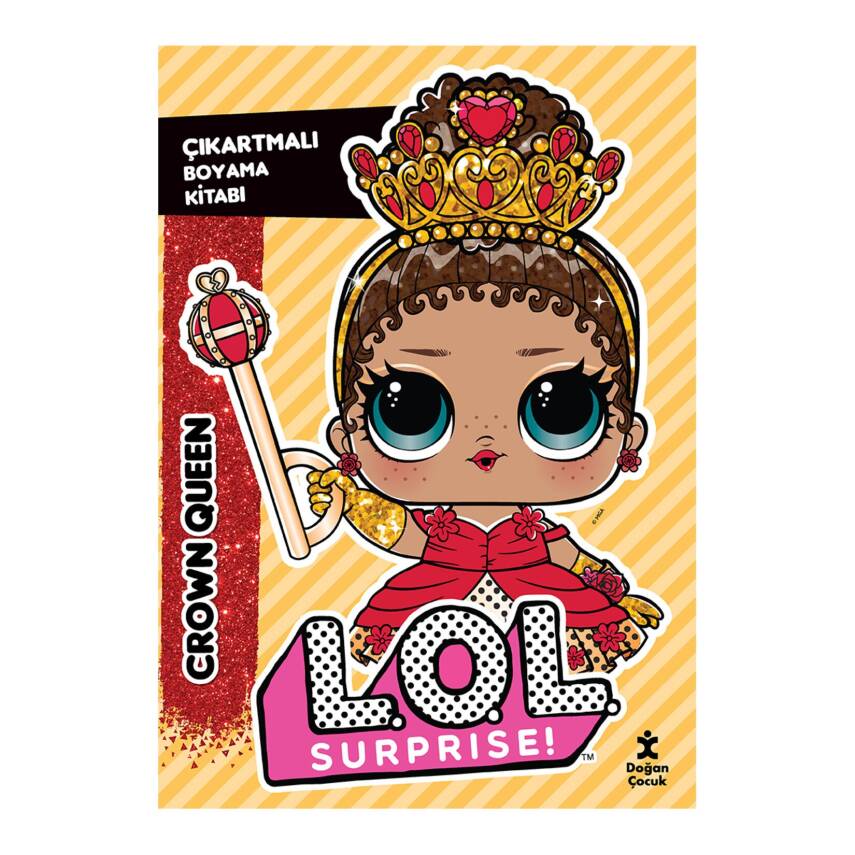 Lol Surprise Çıkartmalı Boyama Kitabı - 1