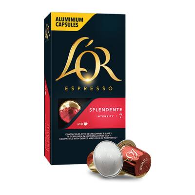 L'or Espresso 07 Splendente 10'lu Kapsül Kahve 52 G - Lor