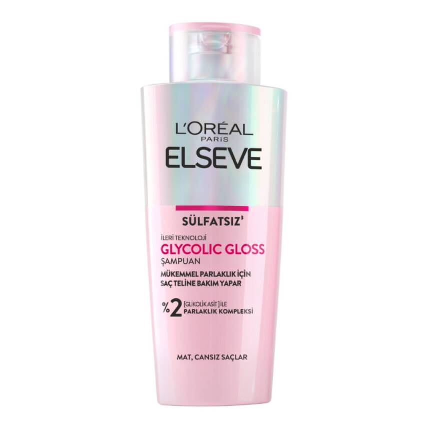 L'Oréal Paris Elseve Glycolic Gloss Bakım Yapan Şampuan 200 Ml - 1