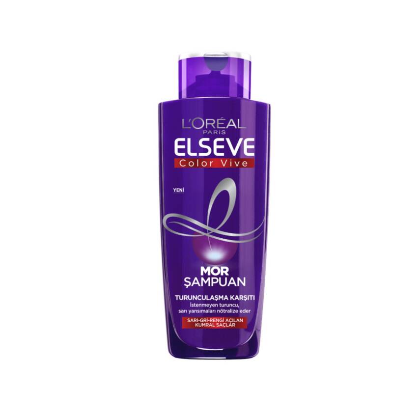 L'Oréal Paris Elseve Turunculaşma Karşıtı Mor Şampuan 200 Ml - 1