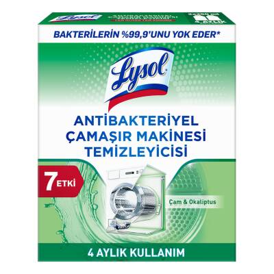 Lysol Antibakteriyel Çamaşır Makine Temizleyicisi 2x250 Ml - Lysol