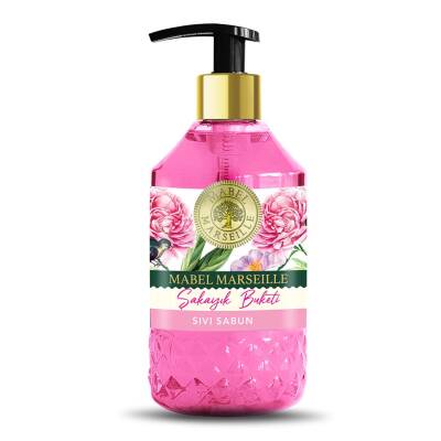 Mabel Marseille Şakayık Buket Sıvı El Sabun 500 Ml - Mabel Marseille