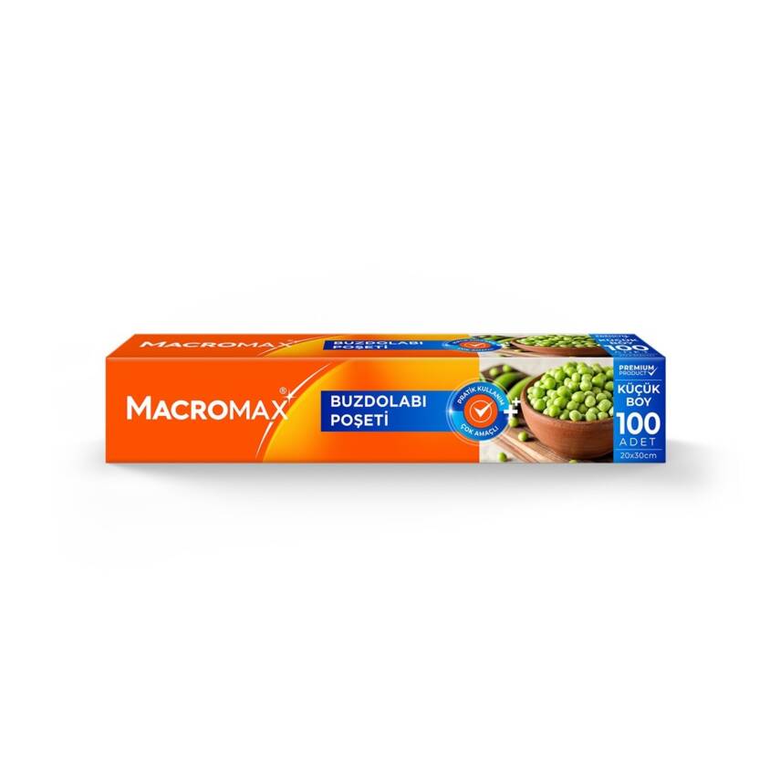 Macromax Buzdolabı Poşeti Küçük Boy 100'lü - 1