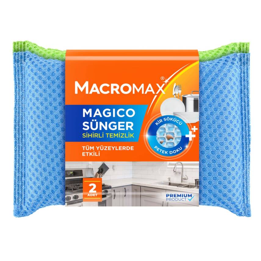 Macromax Magico Sünger 2'li - 1