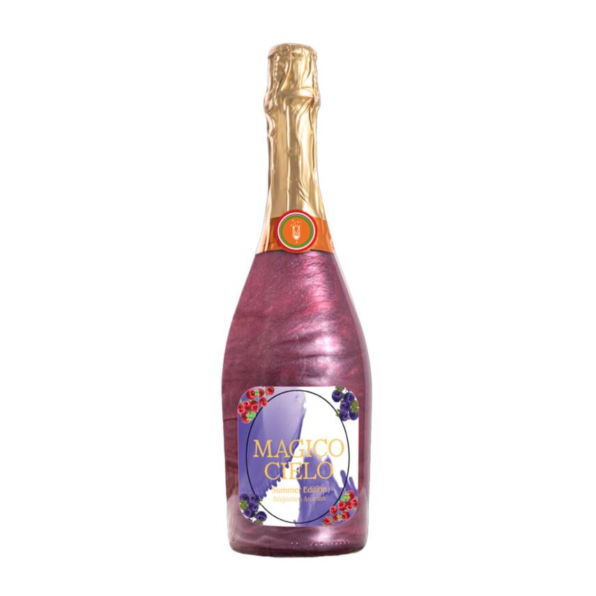 Magico Cielo Böğürtlen Ahududu Aromalı Gazlı İçecek 750 Ml - 1