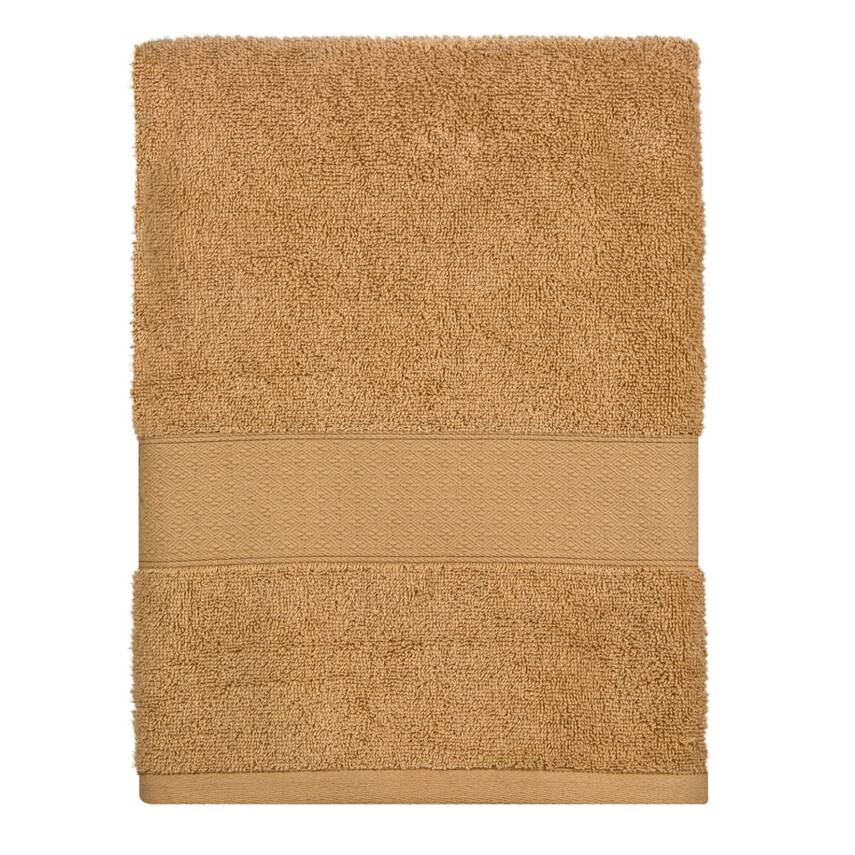 Maisonette Lotus Havlu Açık Kahve 70 x 140 Cm - 1