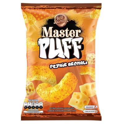 Master Puff Peynir Çeşnili Mısır Çerezi 90 G - Master Nut