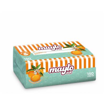 Maylo Puf Mandalina Kokulu Mendil 150'li - Maylo
