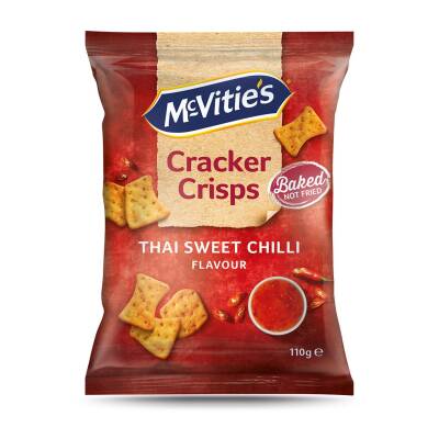 McVitie's Cracker Crisps Thai Sweet Chilli 110 G - McVitie's